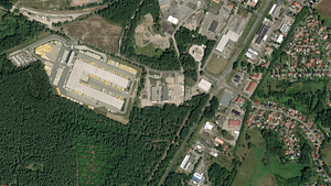 Parkareal Herrmann Mercedes Benz Betriebshof in Neustrelitz
