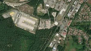Parkareal Herrmann Mercedes Benz Betriebshof in Neustrelitz
