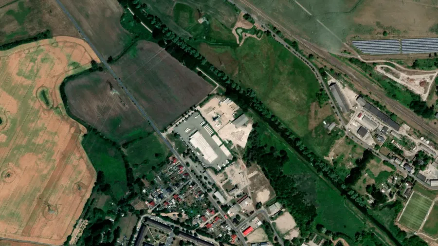 Parkareal in Güstrow