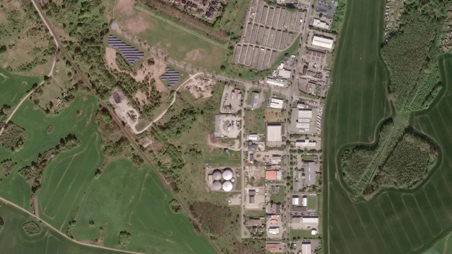 Місце для паркування вантажівок у Bergen auf Rügen