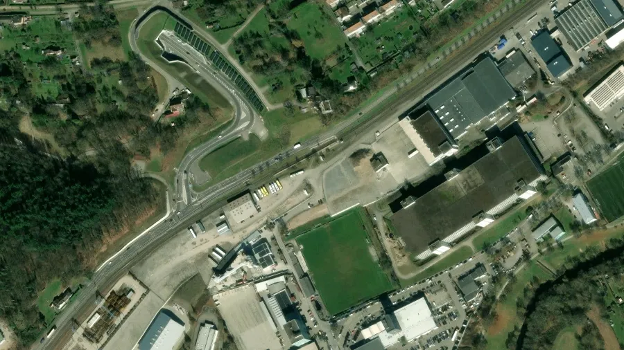 Parkareal in Pforzheim