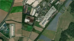 Parkareal Standort des Logistiklagers in Homberg (Efze)