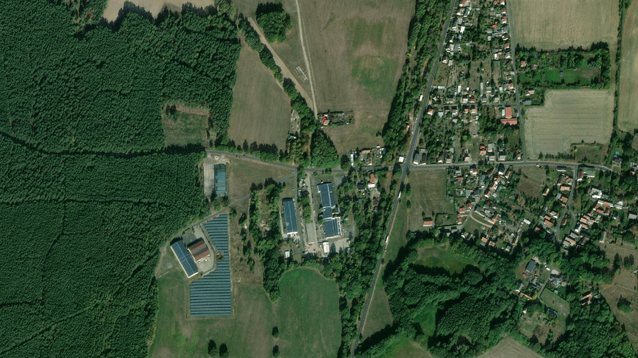 Parkareal in Groß Schacksdorf-Simmersdorf