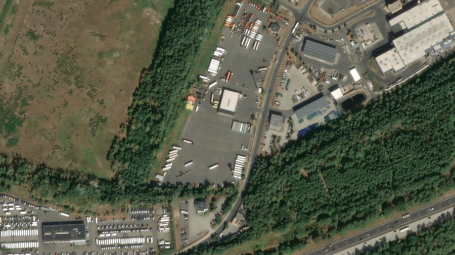 Area di parcheggio per autocarri in Königs Wusterhausen