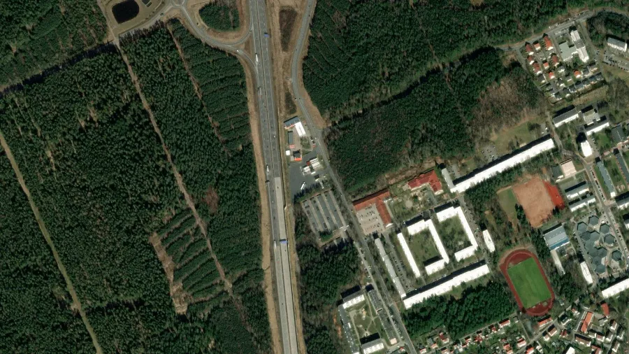 Місце для паркування вантажівок Shell Tankstelle в Bad Klosterlausnitz