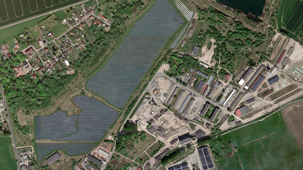Parkareal in Grimmen